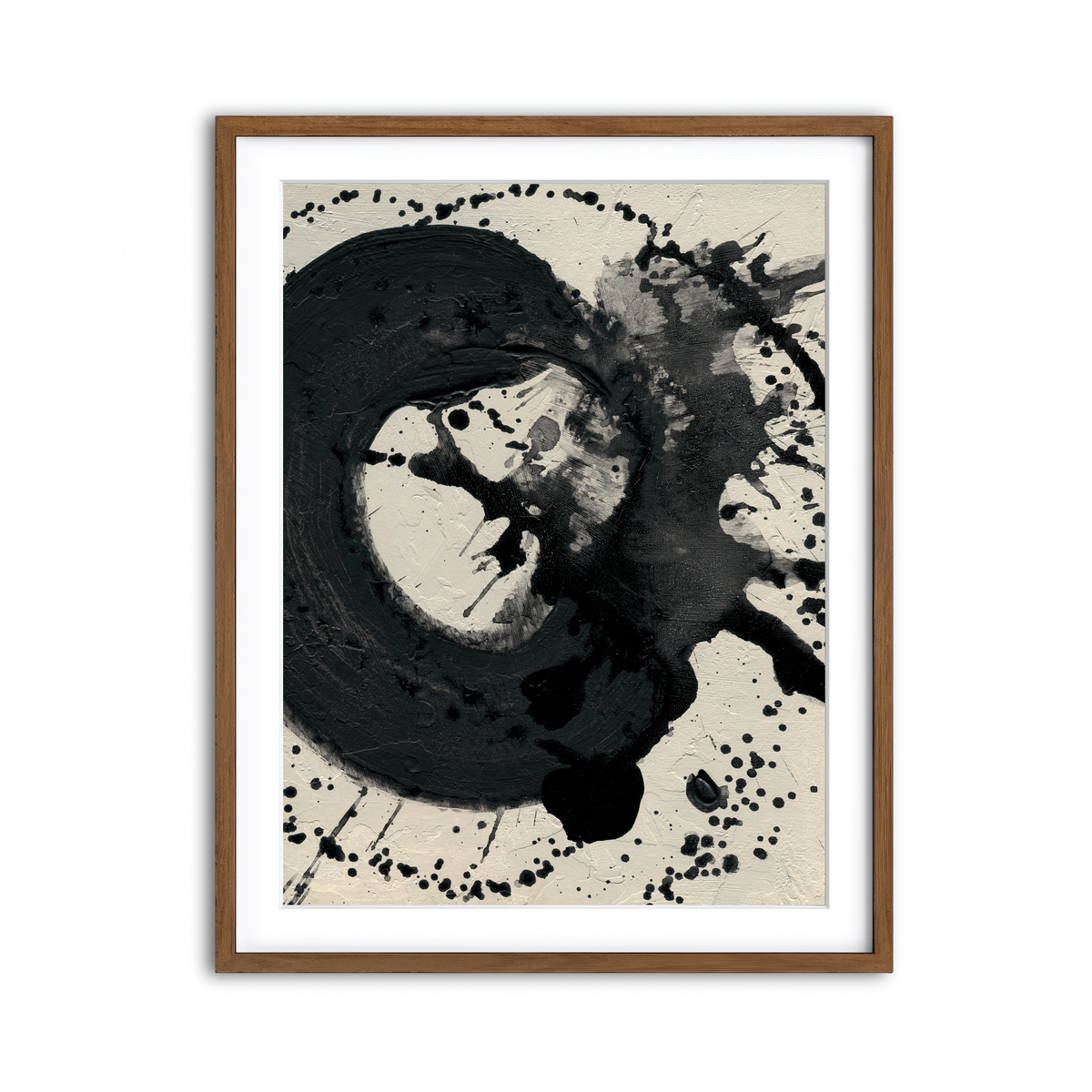 Framed Print 3x4 Walnut