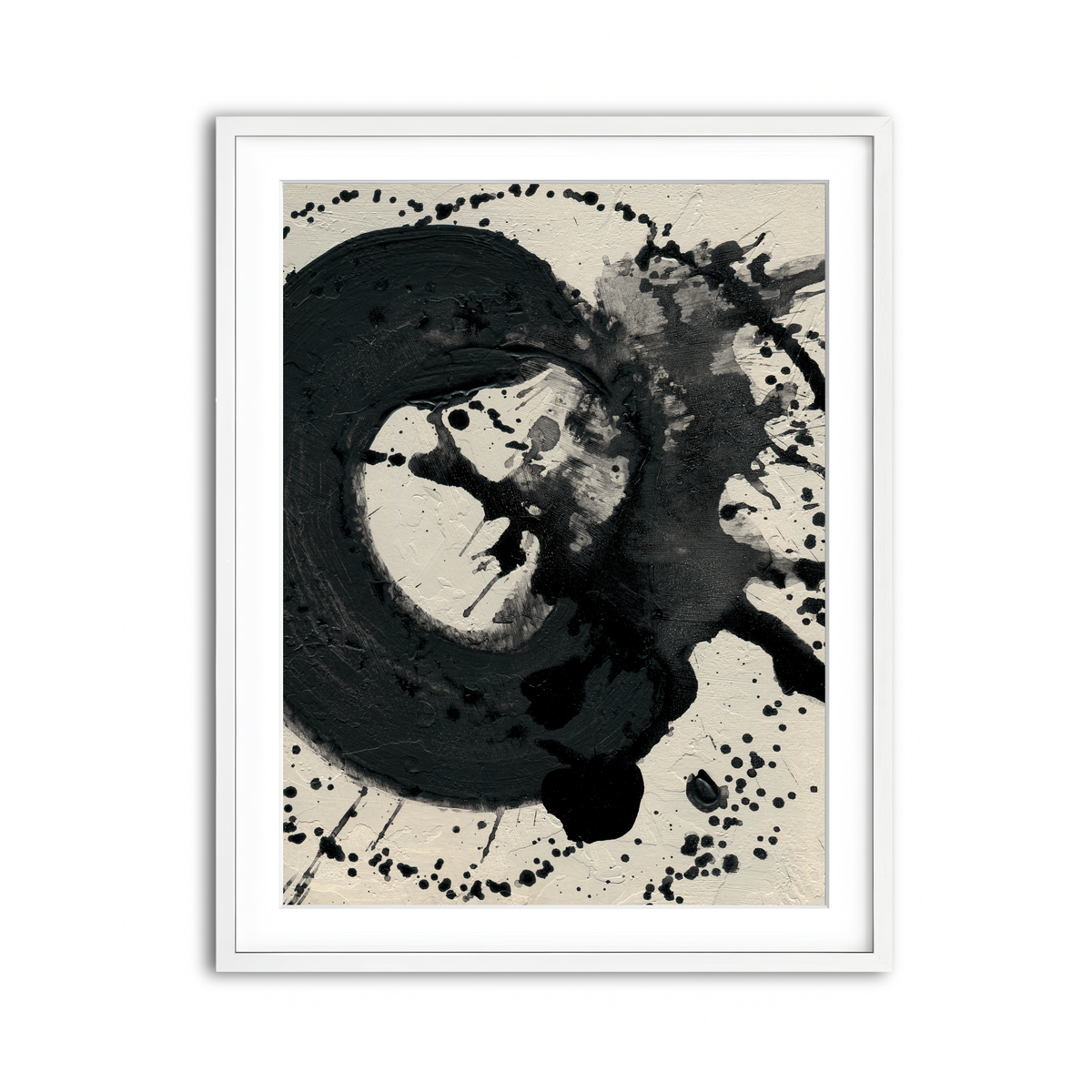 Framed Print 3x4 White