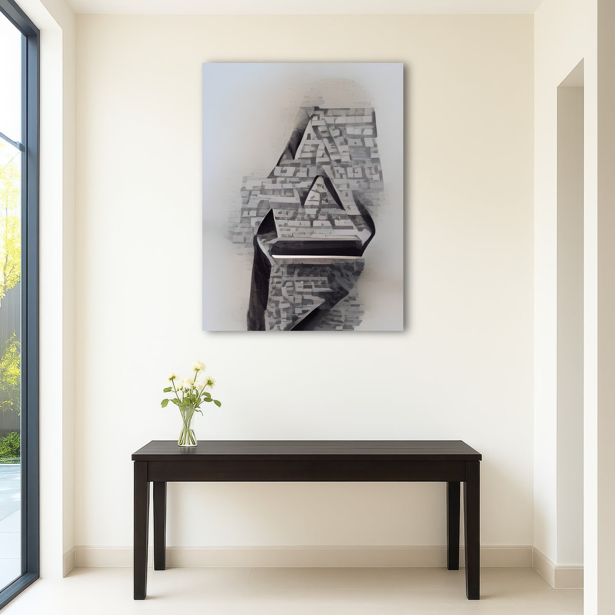 AUTO-MOCKUP ROOM | Black & White Illusion