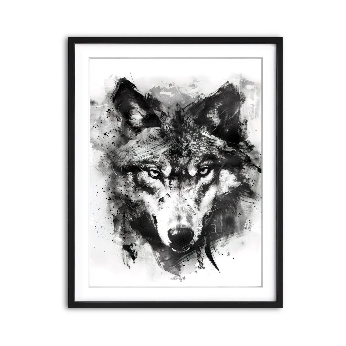 Framed Print 3x4 Black