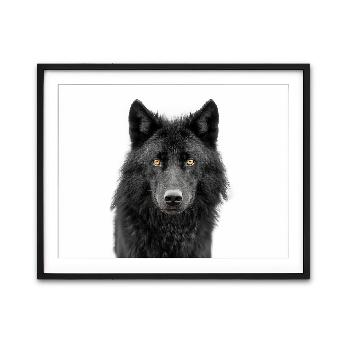 Framed Print 4x3 Black