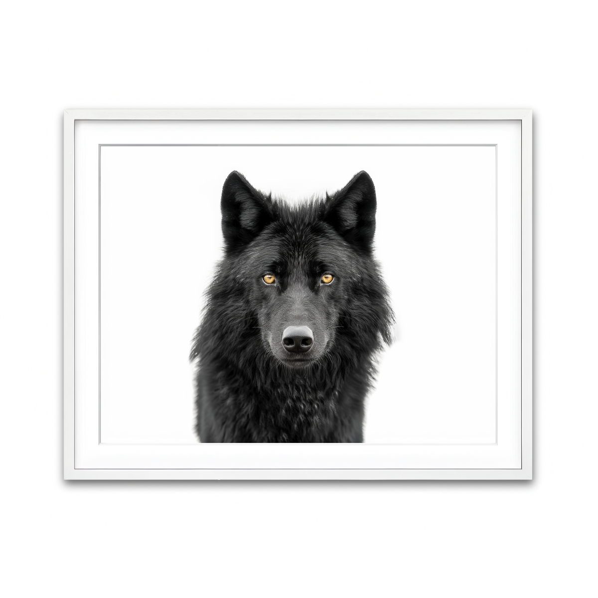 Framed Print 4x3 White