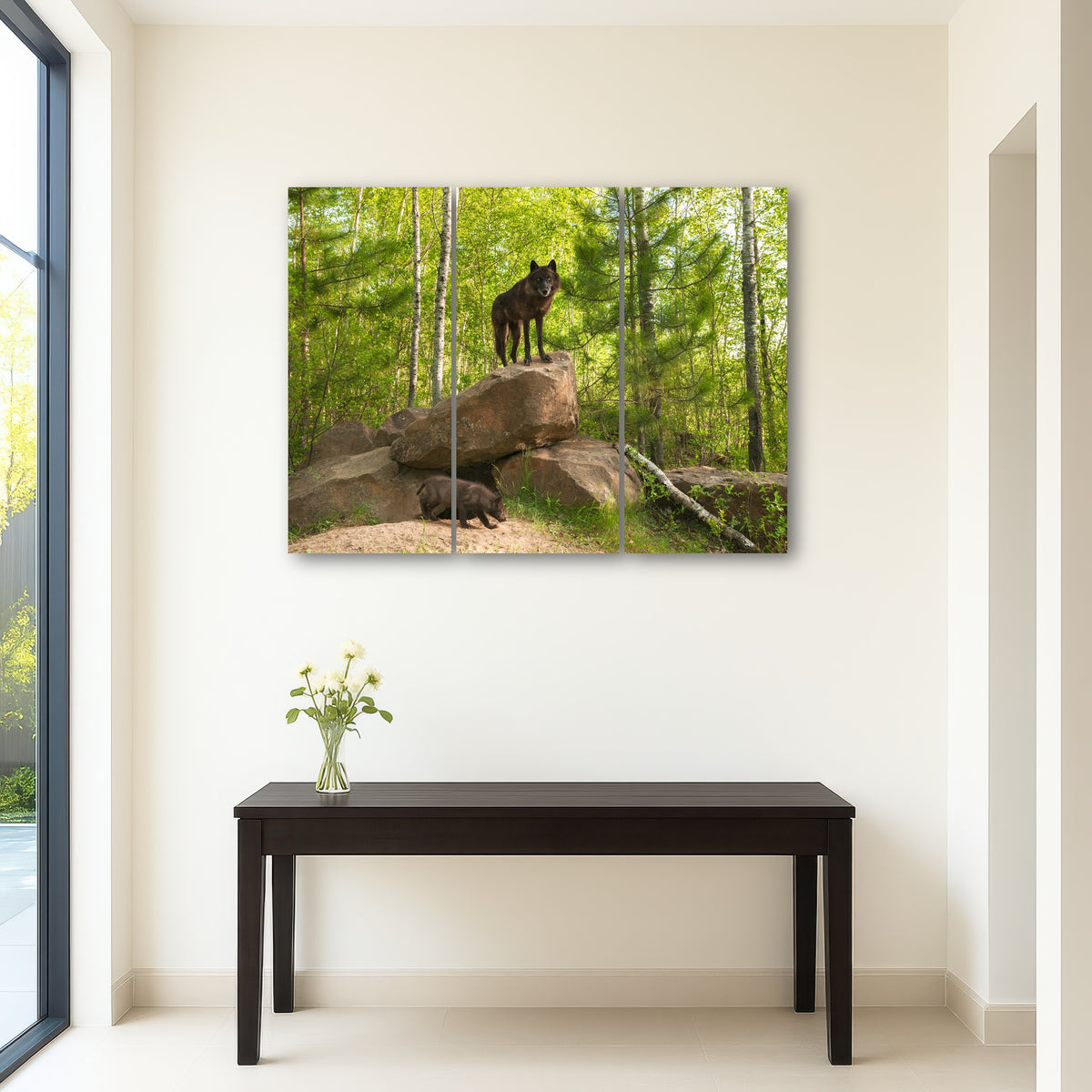 AUTO-MOCKUP ROOM | Black Wolf on Den