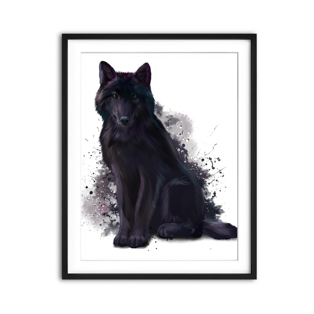 Framed Print 3x4 Black