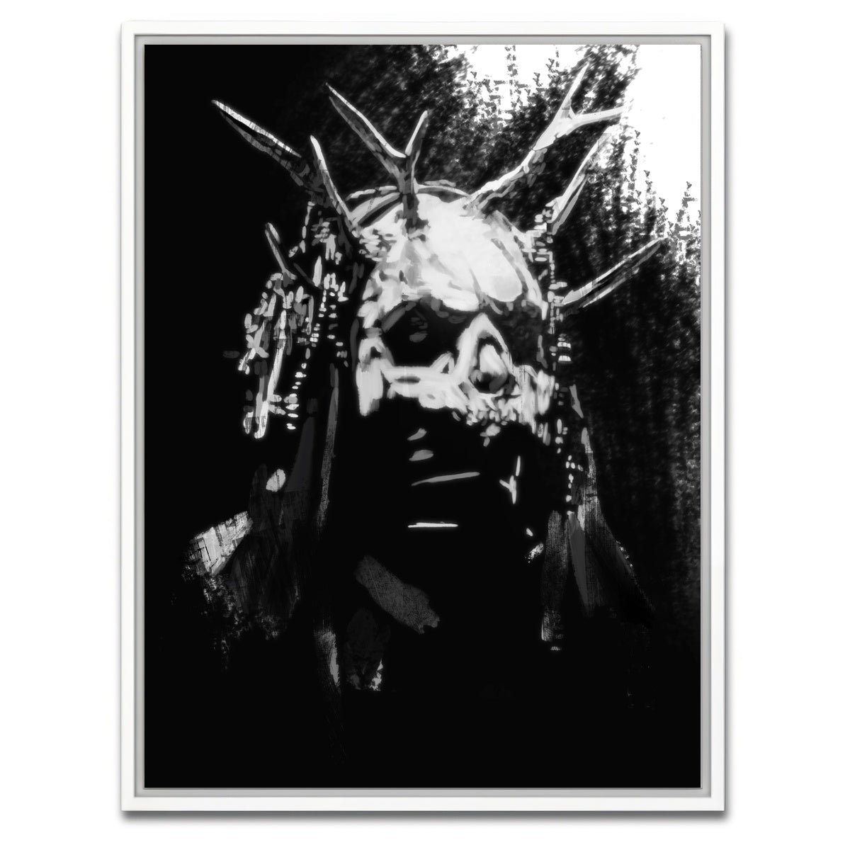 AUTO-MOCKUP WHITE | Black | 1 Piece | White Framed Canvas | group=3x4