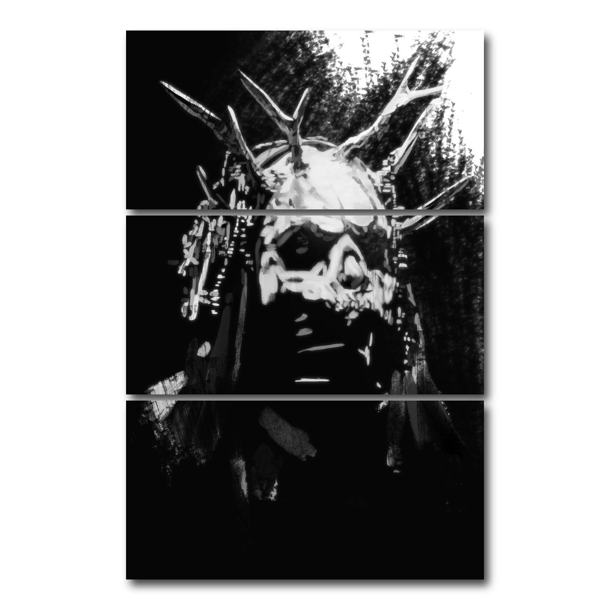 AUTO-MOCKUP WHITE | Black | 3 Piece | Gallery Wrap Canvas | group=12x24_stacked