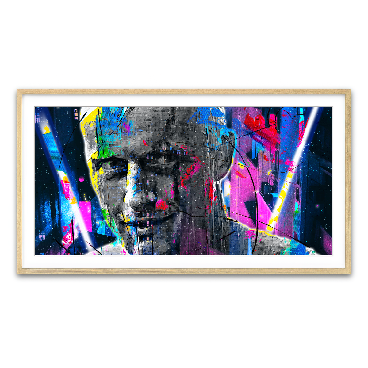 Framed Print 2x1 Natural