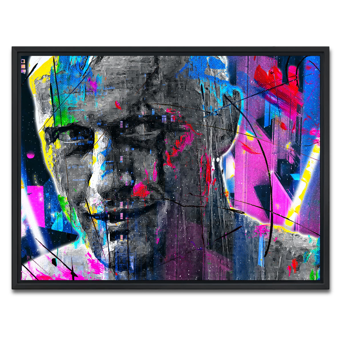 AUTO-MOCKUP WHITE | Blade Runner | 1 Piece | Black Framed Canvas | group=4x3