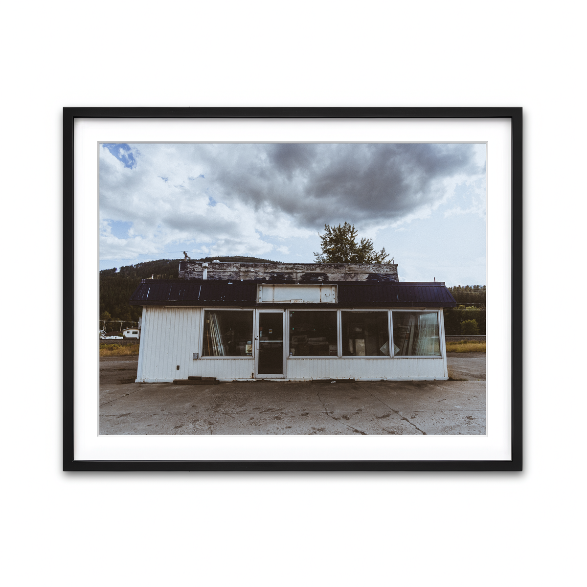 Framed Print 4x3 Black