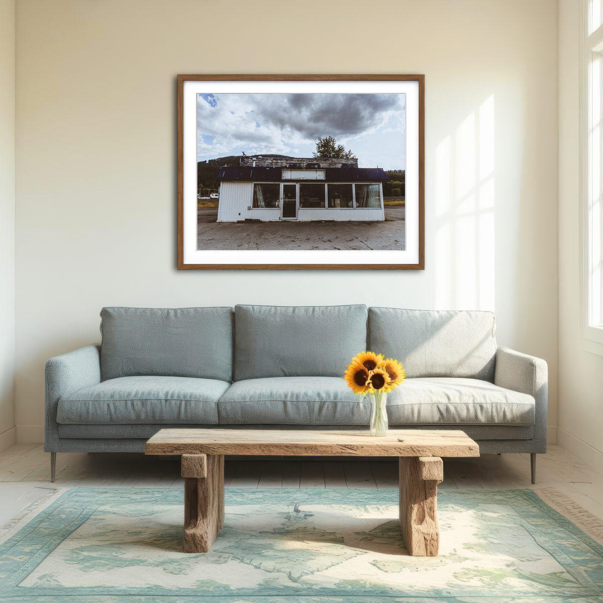 AUTO-MOCKUP ROOM | Blairmore Shack Wall Art
