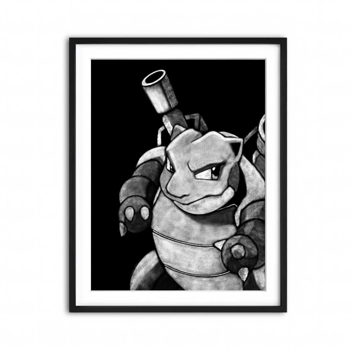 Framed Print 3x4 Black