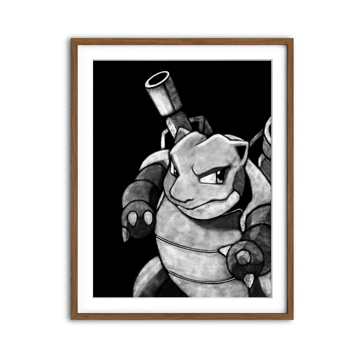 Framed Print 3x4 Walnut