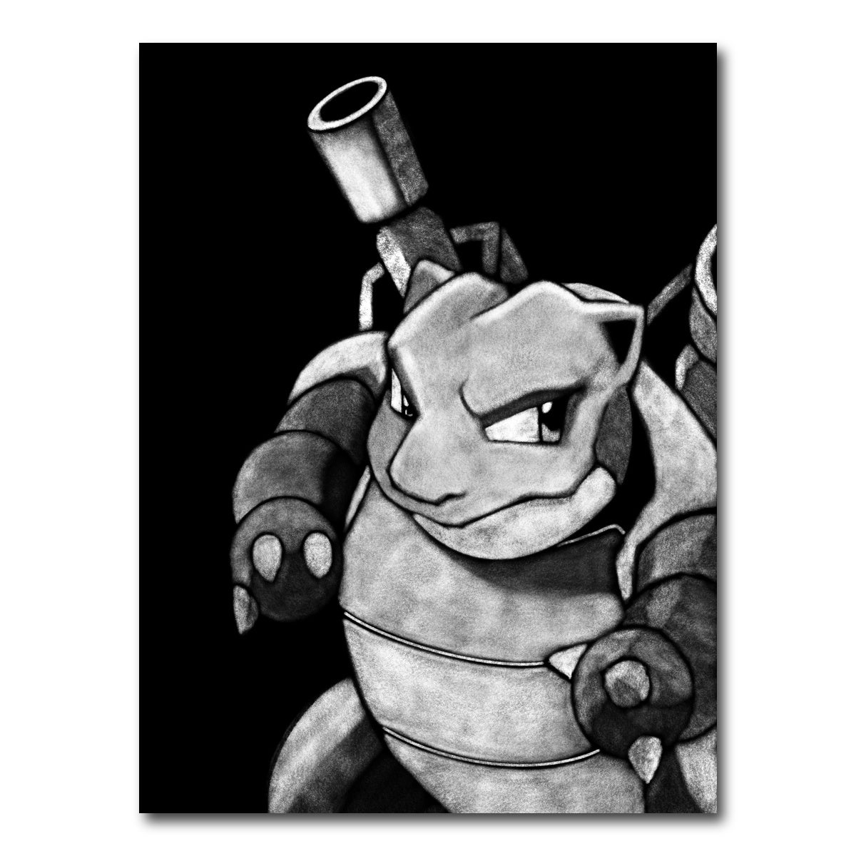 AUTO-MOCKUP WHITE | Blastoise | 1 Piece | Gallery Wrap Canvas | group=3x4