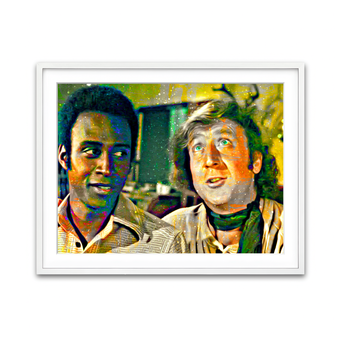 Framed Print 4x3 White