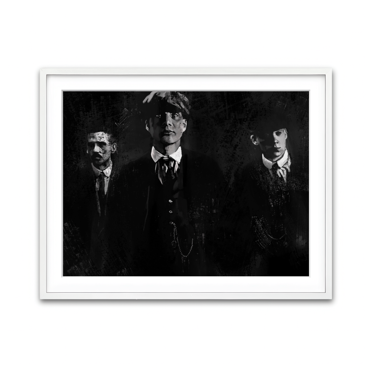 Framed Print 4x3 White