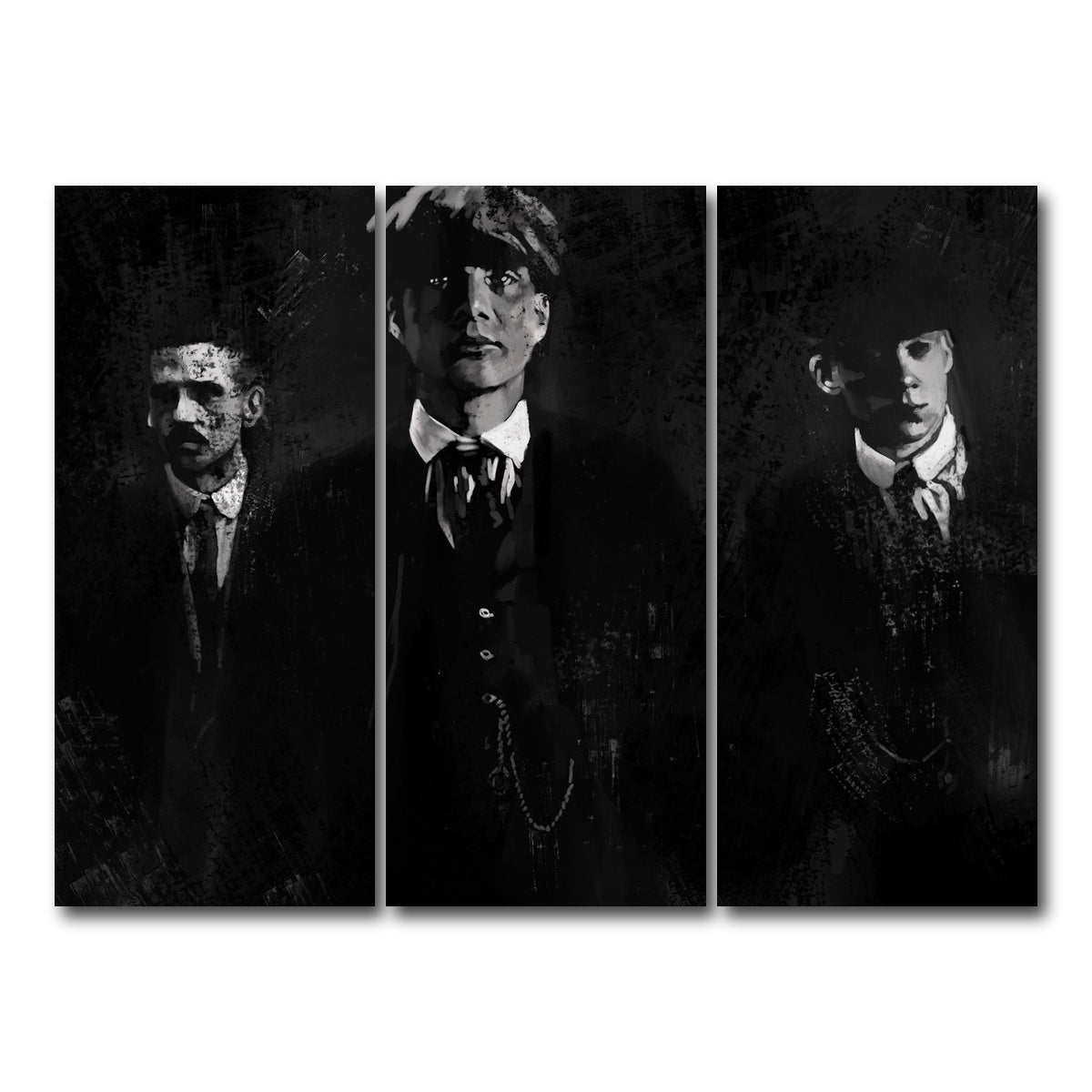 AUTO-MOCKUP WHITE | Blinders | 3 Piece | Gallery Wrap Canvas | group=8x18