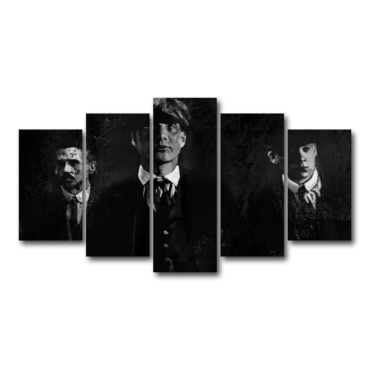 AUTO-MOCKUP WHITE | Blinders | 5 Piece | Gallery Wrap Canvas | group=5_normal