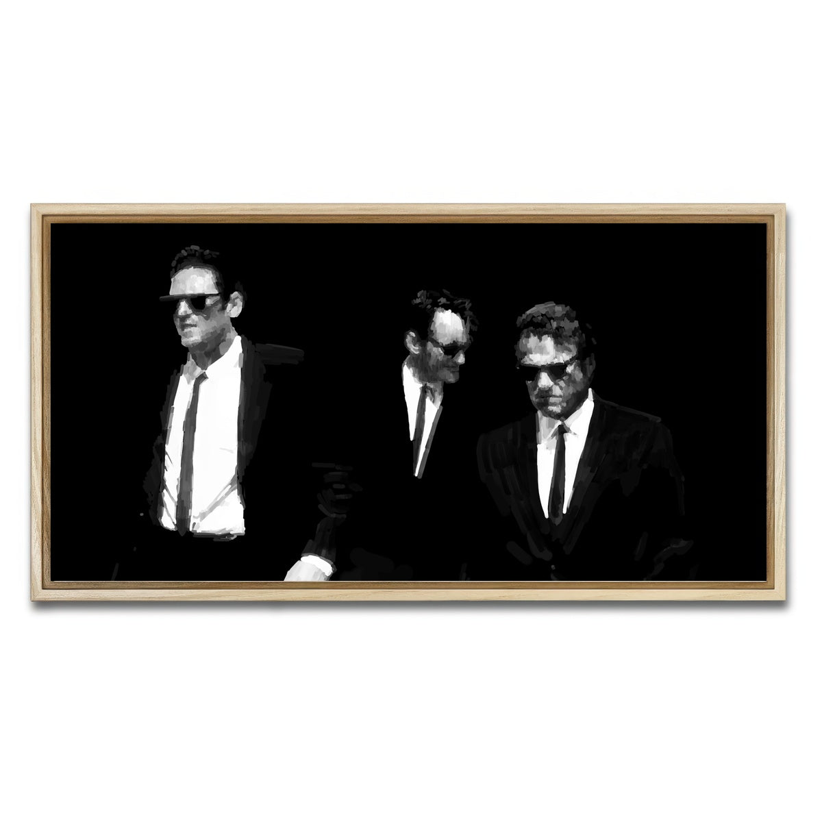 AUTO-MOCKUP WHITE | Blonde Brown White | 1 Piece | Natural Framed Canvas | group=2x1