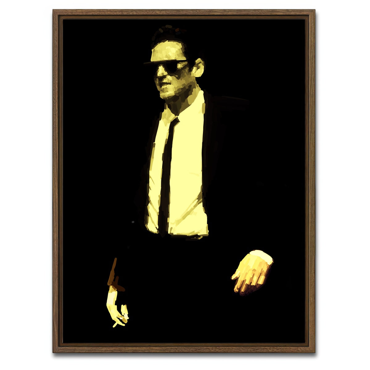 AUTO-MOCKUP WHITE | Blonde | 1 Piece | Walnut Framed Canvas | group=3x4