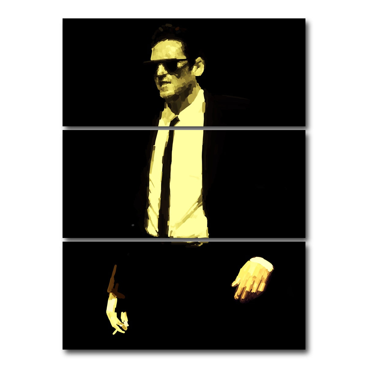 AUTO-MOCKUP WHITE | Blonde | 3 Piece | Gallery Wrap Canvas | group=8x18_stacked