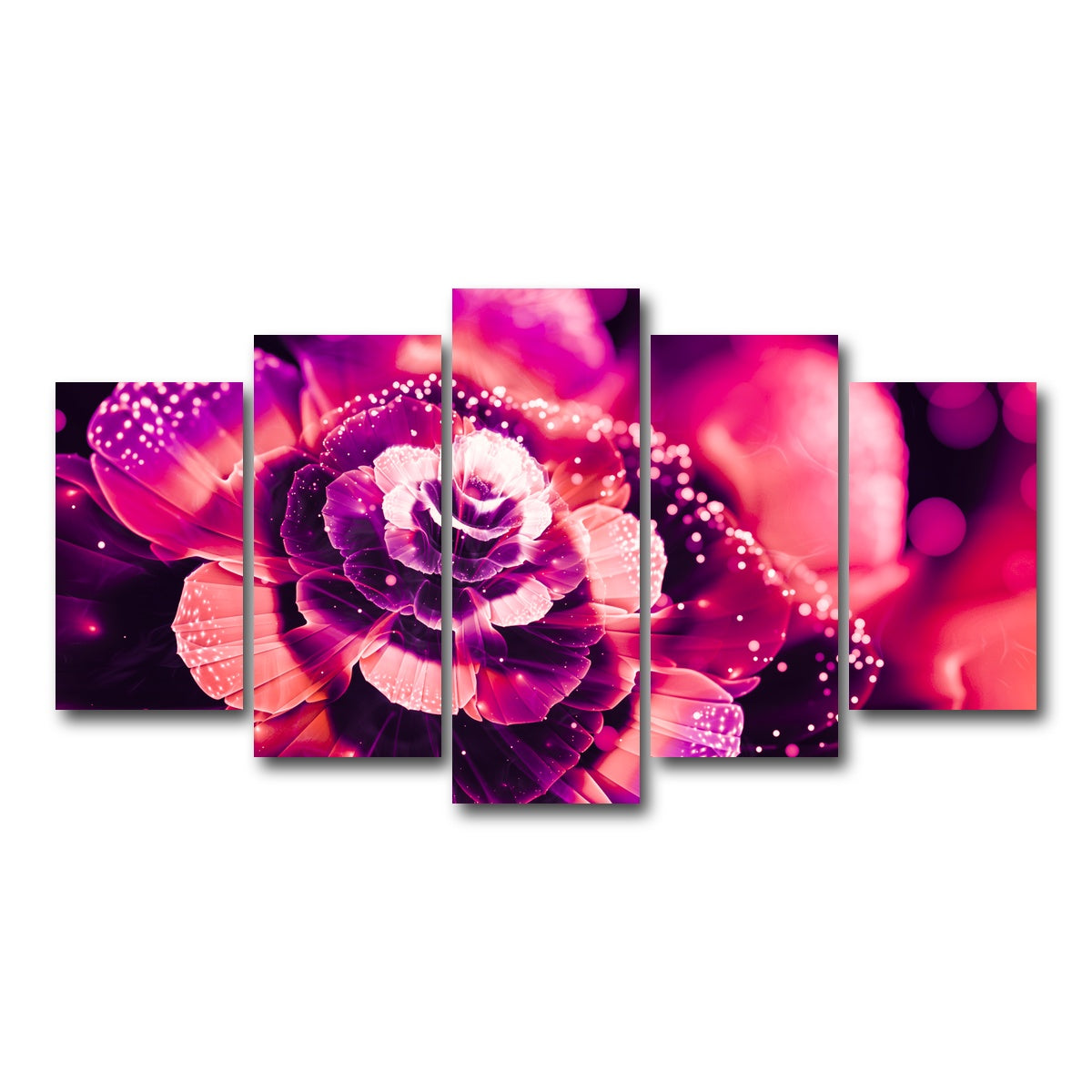 AUTO-MOCKUP WHITE | Bloom | 5 Piece | Gallery Wrap Canvas | group=5_normal