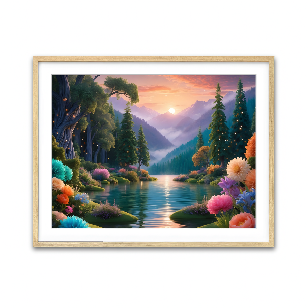 Framed Print 4x3 Natural