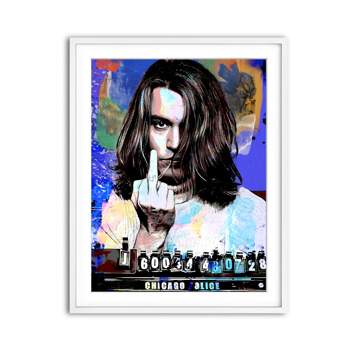 Framed Print 3x4 White