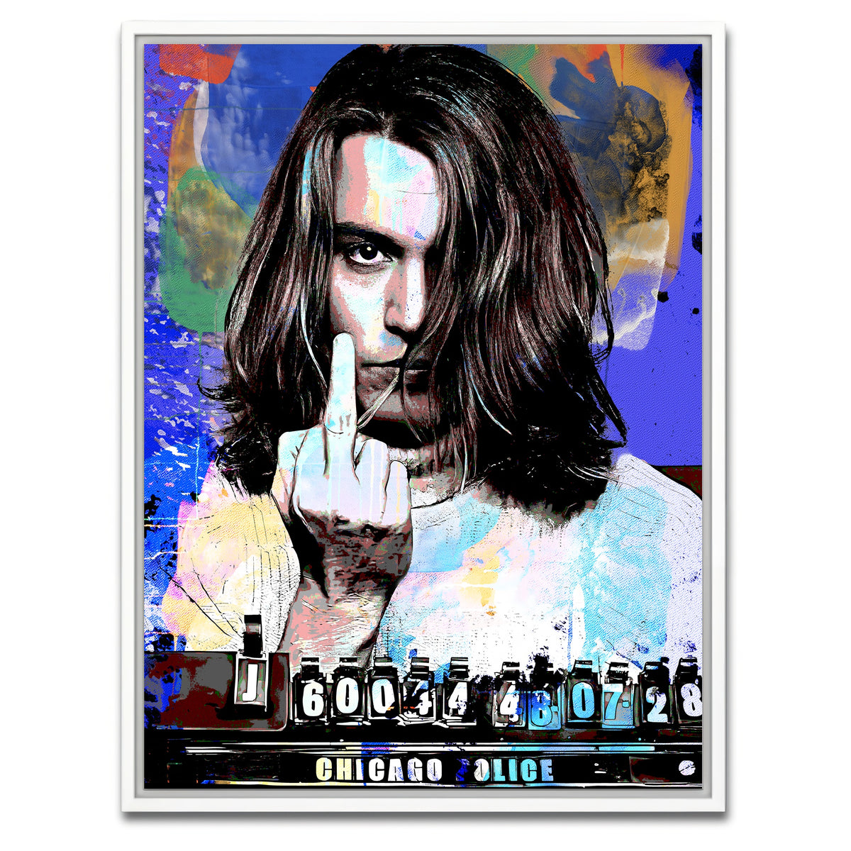 AUTO-MOCKUP WHITE | Blow Mugshot | 1 Piece | White Framed Canvas | group=3x4