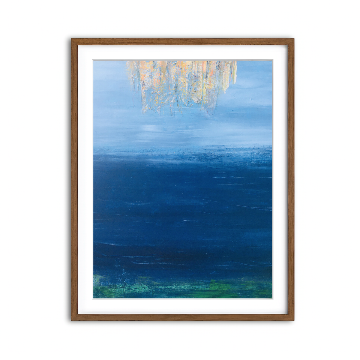 Framed Print 3x4 Walnut