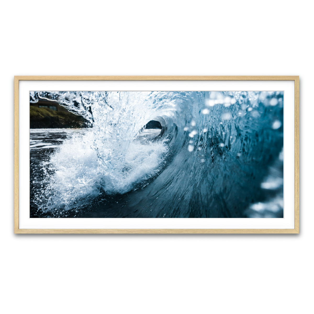 Framed Print 2x1 Natural