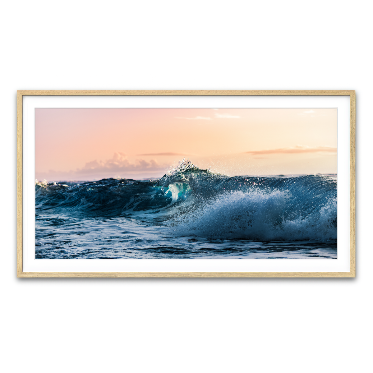 Framed Print 2x1 Natural