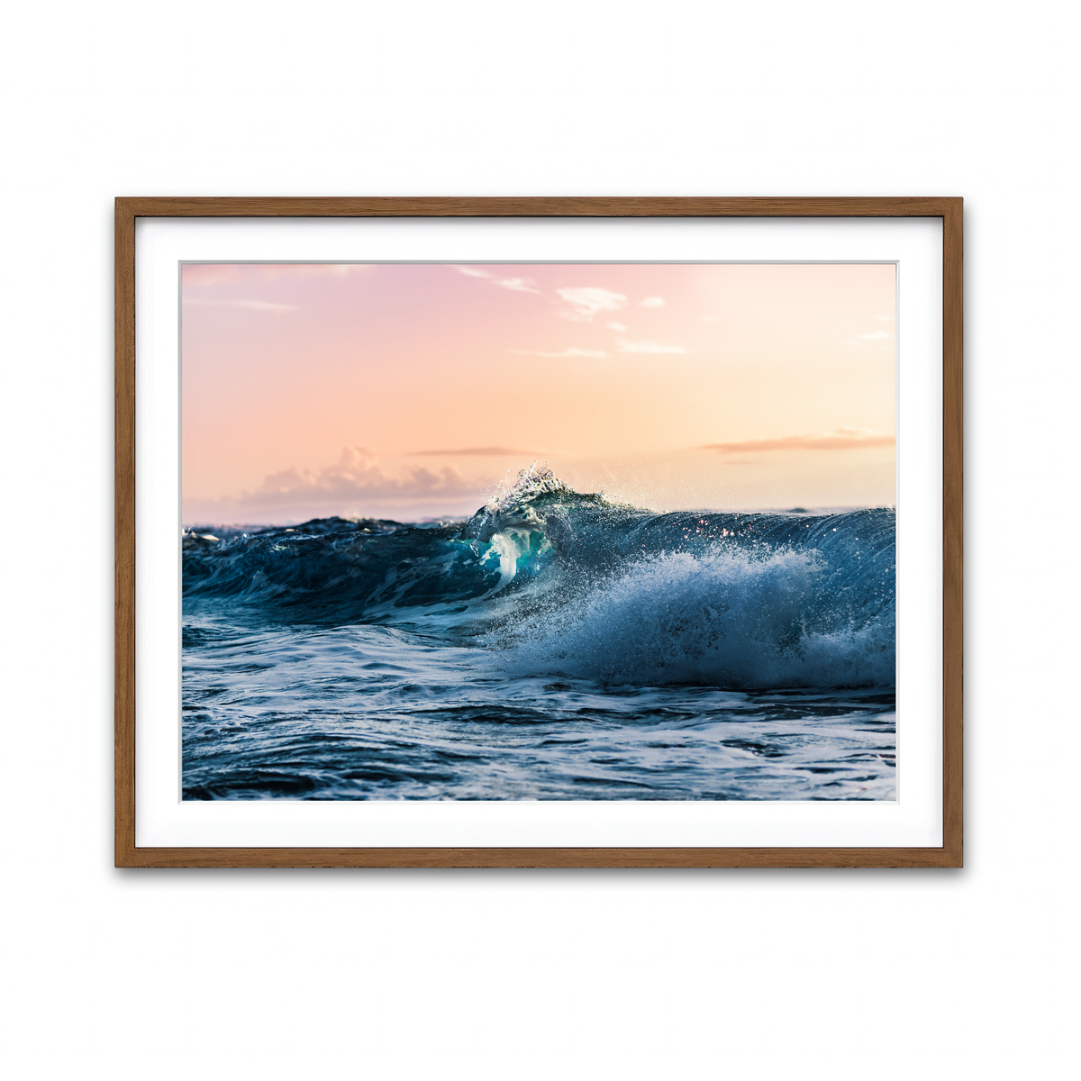 Framed Print 4x3 Walnut