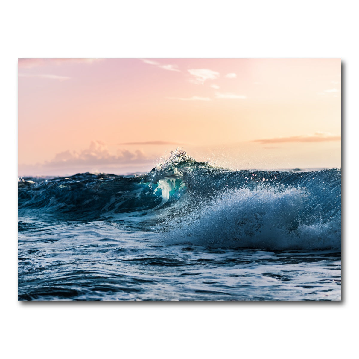 AUTO-MOCKUP WHITE | Blue Break | 1 Piece | Gallery Wrap Canvas | group=4x3
