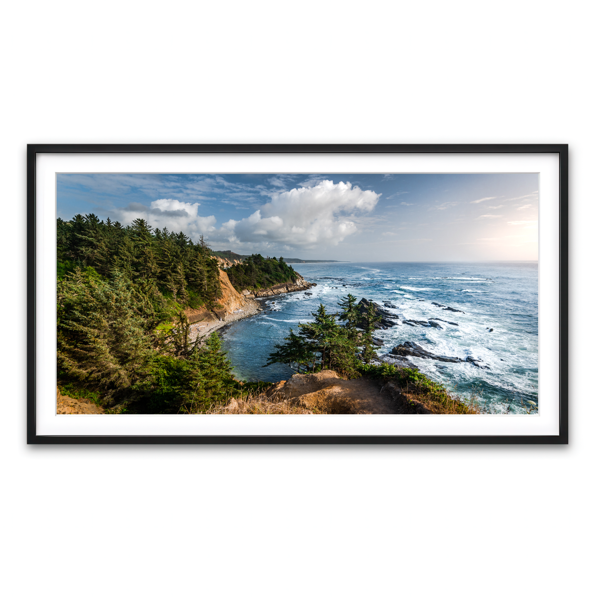 Framed Print 2x1 Black