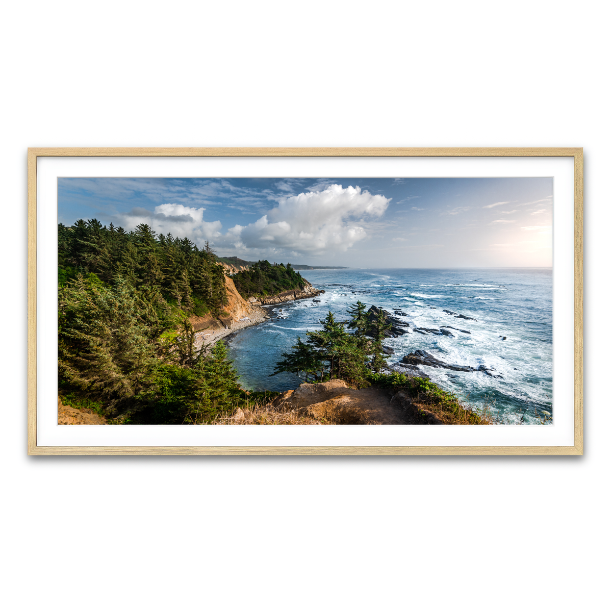 Framed Print 2x1 Natural