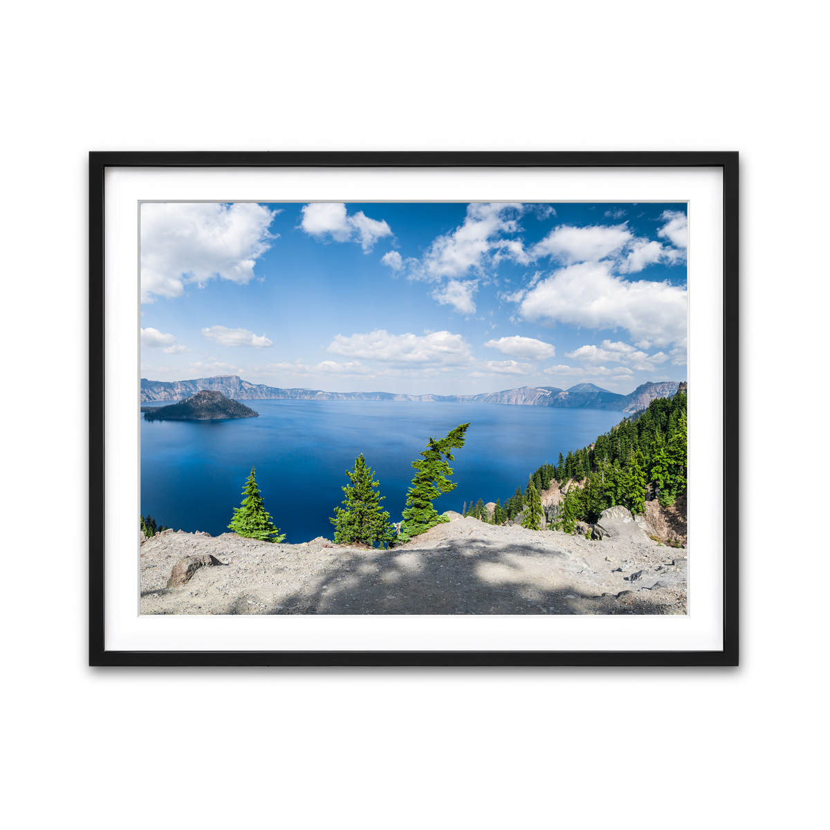 Framed Print 4x3 Black