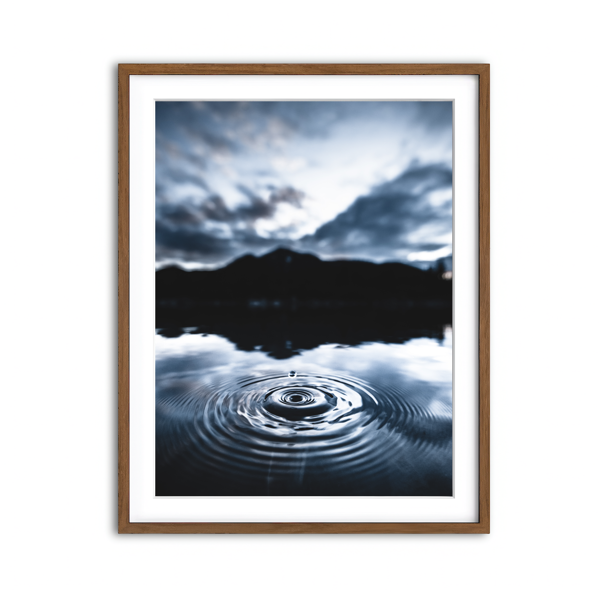 Framed Print 3x4 Walnut