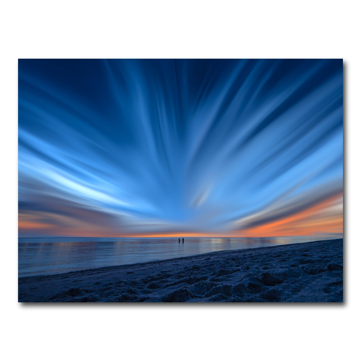 AUTO-MOCKUP WHITE | Blue Explosion | 1 Piece | Gallery Wrap Canvas | group=4x3