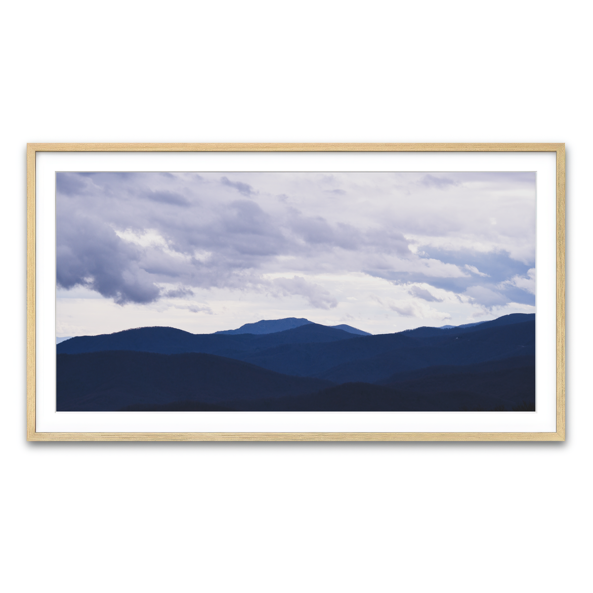 Framed Print 2x1 Natural