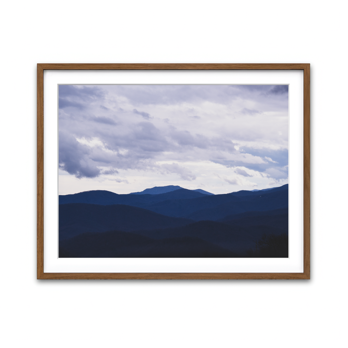 Framed Print 4x3 Walnut