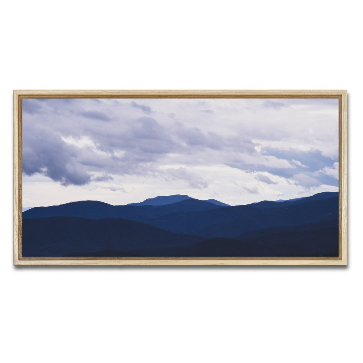 AUTO-MOCKUP WHITE | Blue Hills | 1 Piece | Natural Framed Canvas | group=2x1
