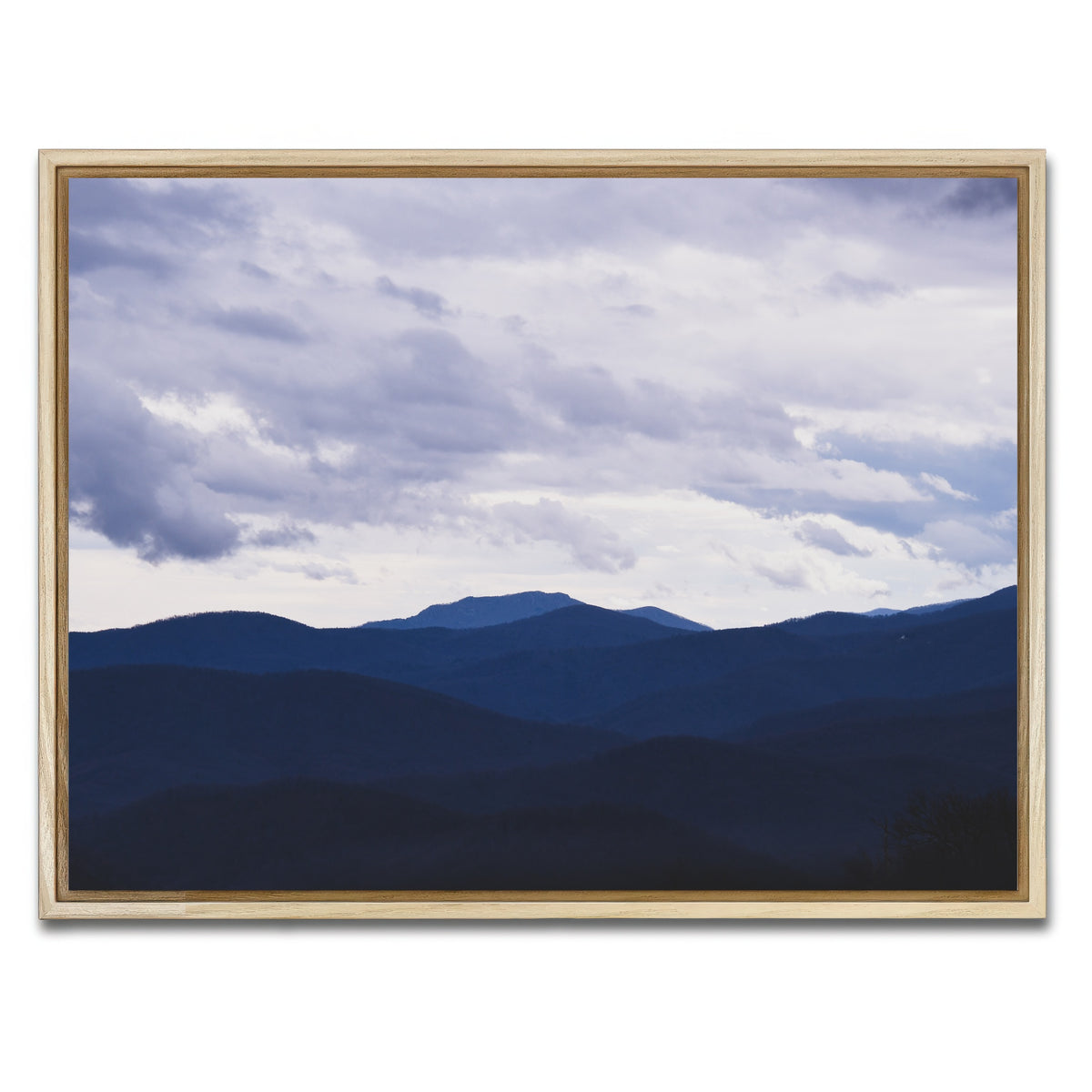 AUTO-MOCKUP WHITE | Blue Hills | 1 Piece | Natural Framed Canvas | group=4x3