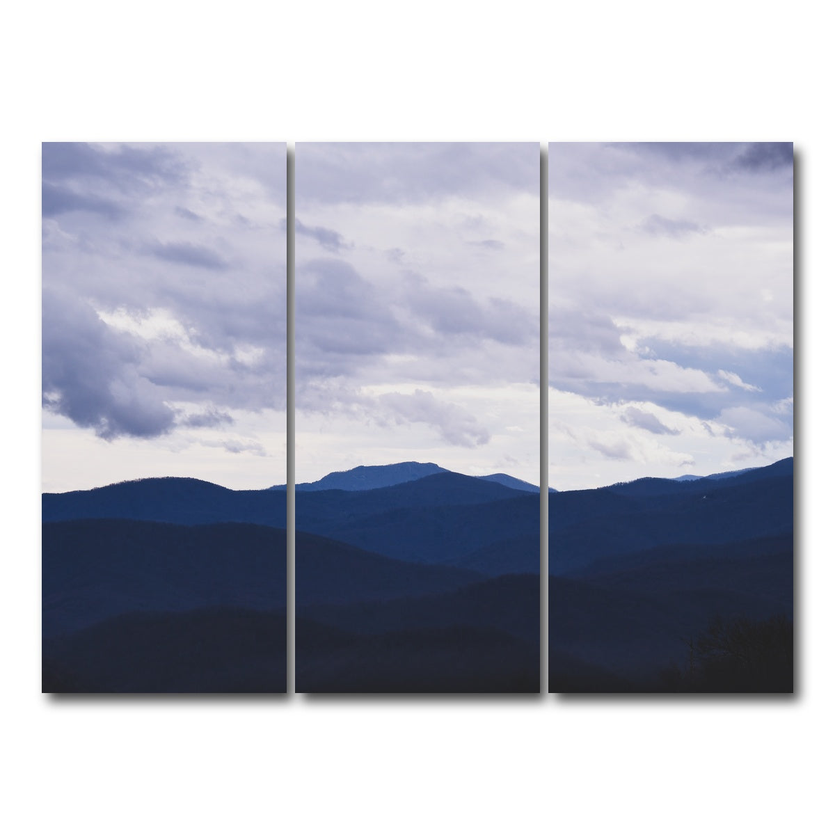 AUTO-MOCKUP WHITE | Blue Hills | 3 Piece | Gallery Wrap Canvas | group=8x18