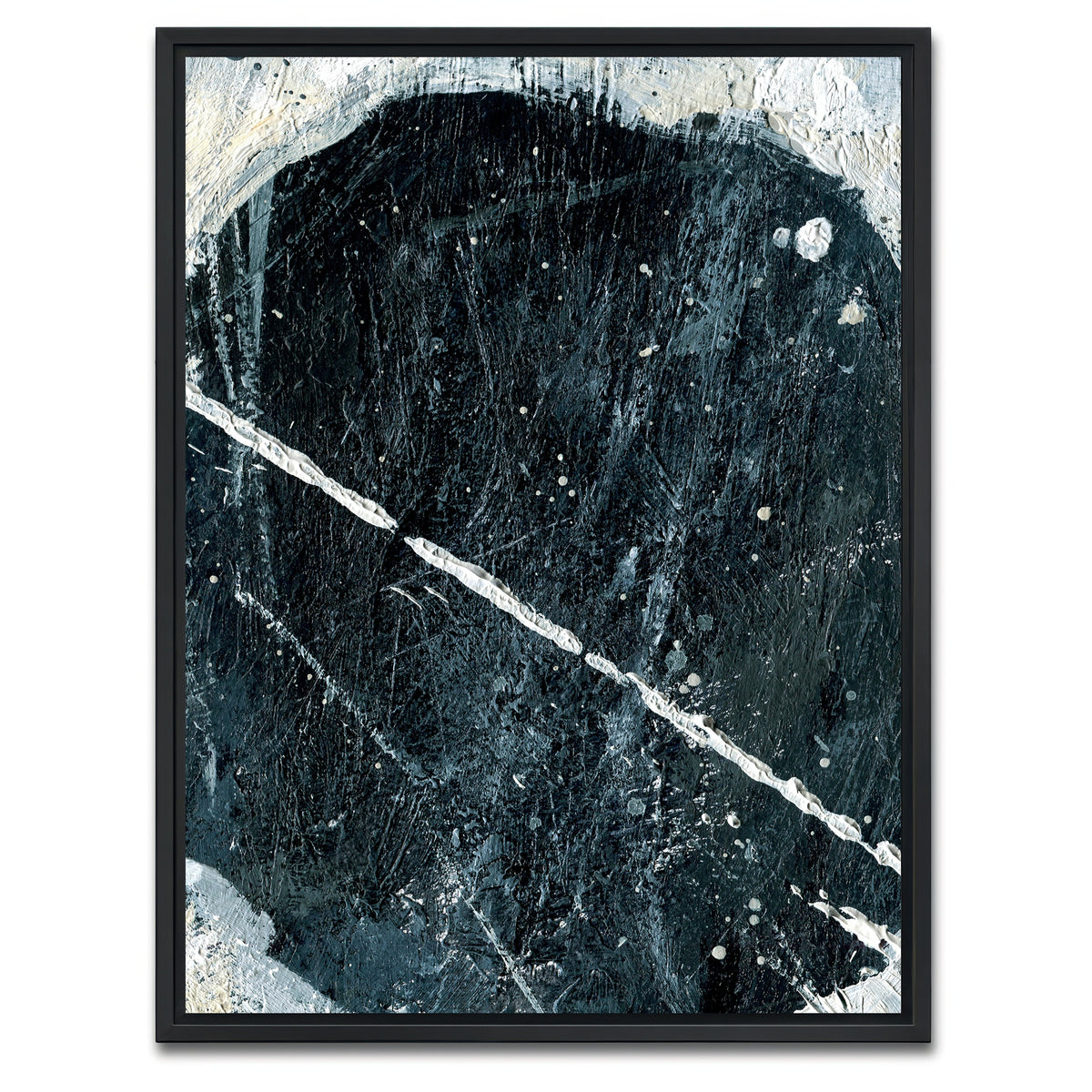 AUTO-MOCKUP WHITE | Blue Hole | 1 Piece | Black Framed Canvas | group=3x4