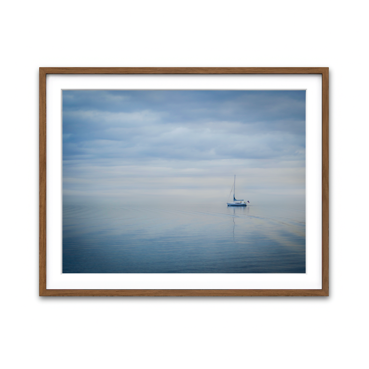 Framed Print 4x3 Walnut
