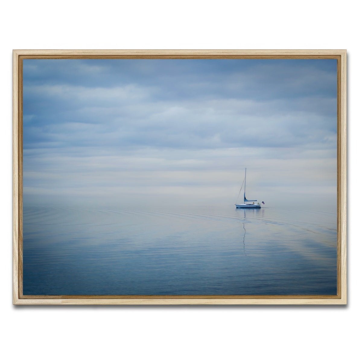 AUTO-MOCKUP WHITE | Blue Hour Ride | 1 Piece | Natural Framed Canvas | group=4x3