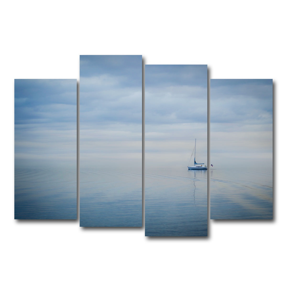 AUTO-MOCKUP WHITE | Blue Hour Ride | 4 Piece | Gallery Wrap Canvas | group=4_normal