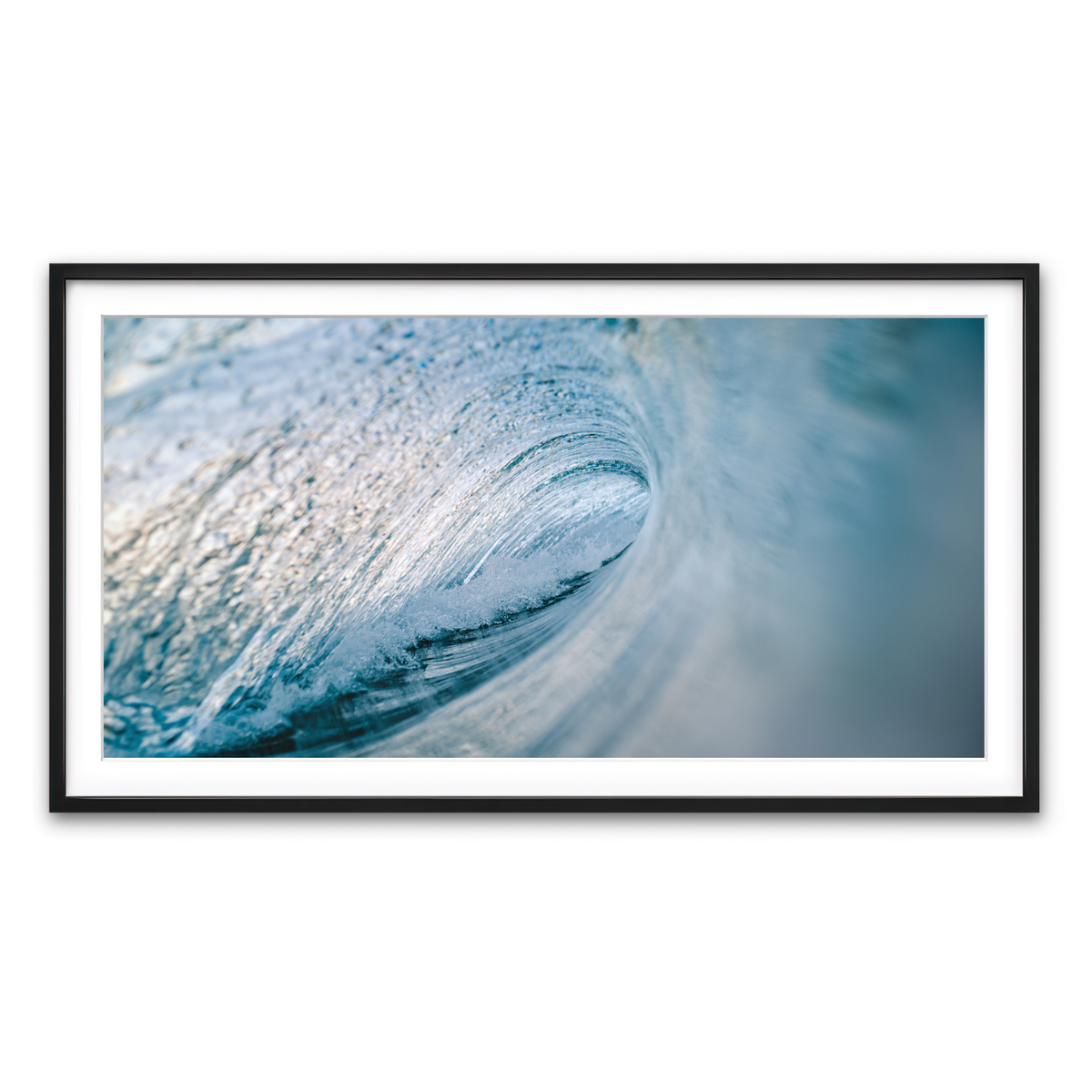Framed Print 2x1 Black