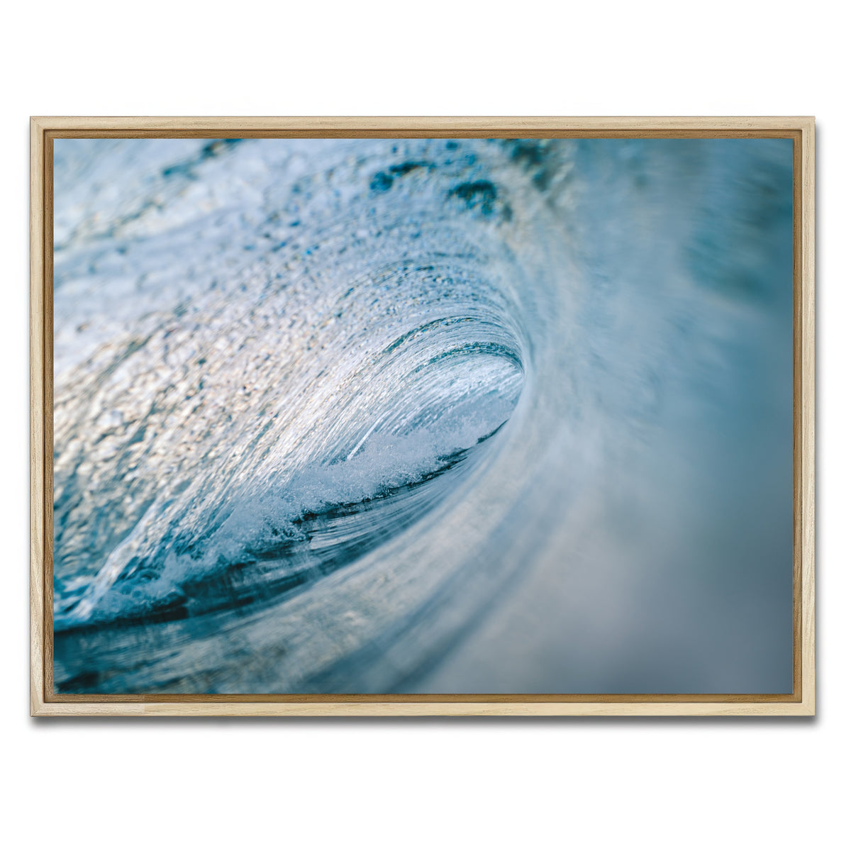 AUTO-MOCKUP WHITE | Blue Ice | 1 Piece | Natural Framed Canvas | group=4x3