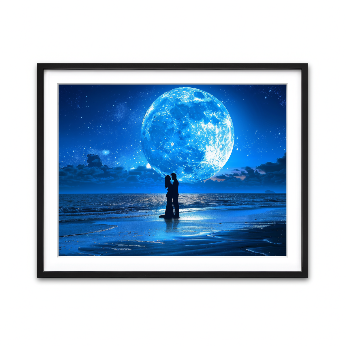 Framed Print 4x3 Black